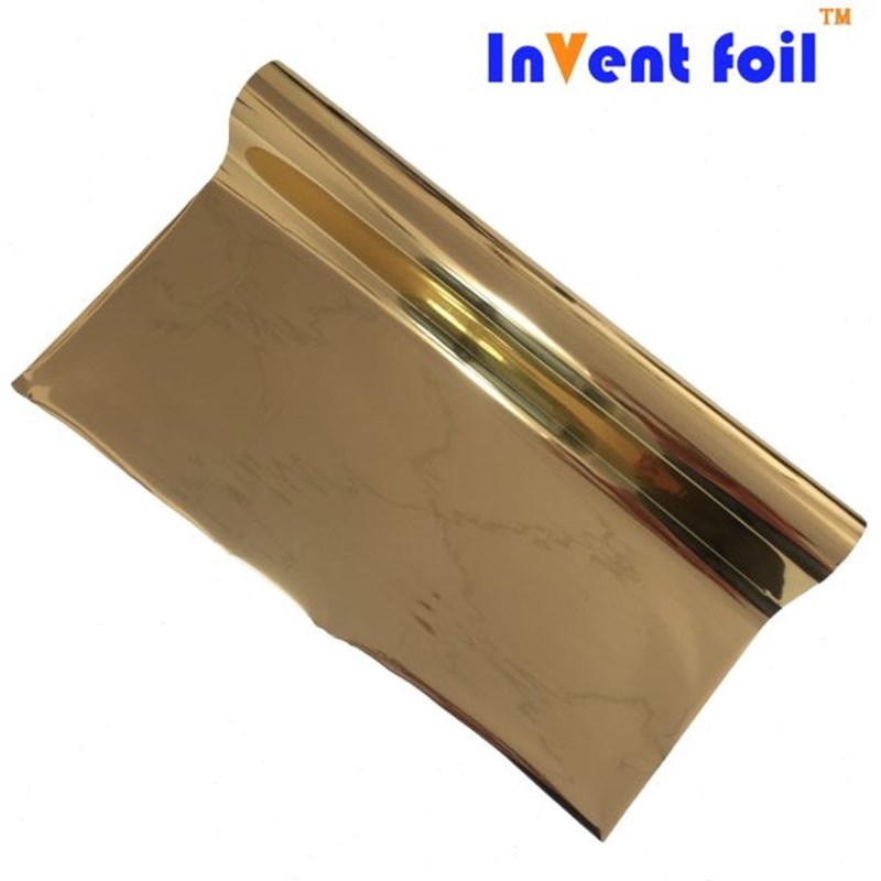 INVENT FOIL220浅金烫金膜防刮花膜RoHS环保低卤素电化铝烫金纸