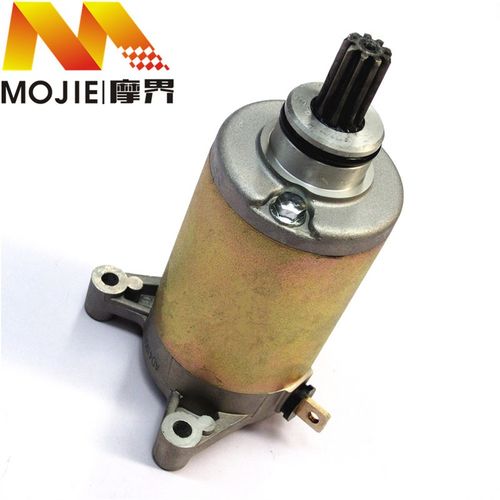 摩托车配件适用铃木钻豹HJ125K-A/2A/3A/2/3启动电机总成打火马达