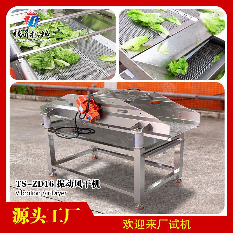 果蔬包装振动风干设备 各类果蔬去水机械 不锈钢水果蔬菜风干