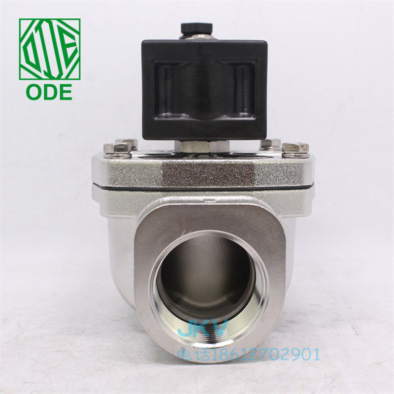 意大利ODE电磁316不锈钢丝扣常闭 21ih7k1v350 110v现货DN32