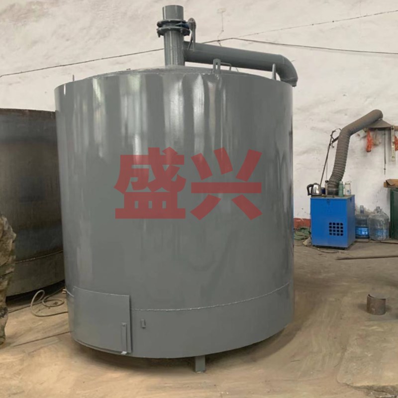 椰壳原木吊装炭化炉全自动小型无烟木炭烧烤炭碳化机木材碳化设备