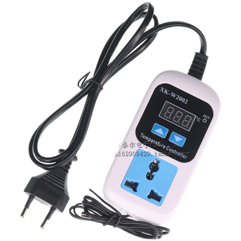XK-W2c002微电脑数字温度控制器 温控器智能电子控温开关孵化插座
