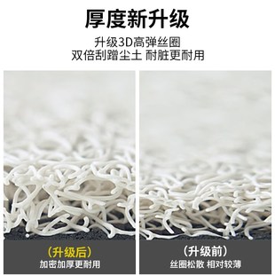入户门口进门地垫丝圈家用耐脏免洗防滑垫门垫地毯玄关门前脚踏垫