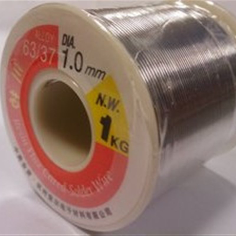 杭州景华63Sn37Pb含松香焊锡丝低熔点锡丝 1.01.2mm三芯焊锡丝