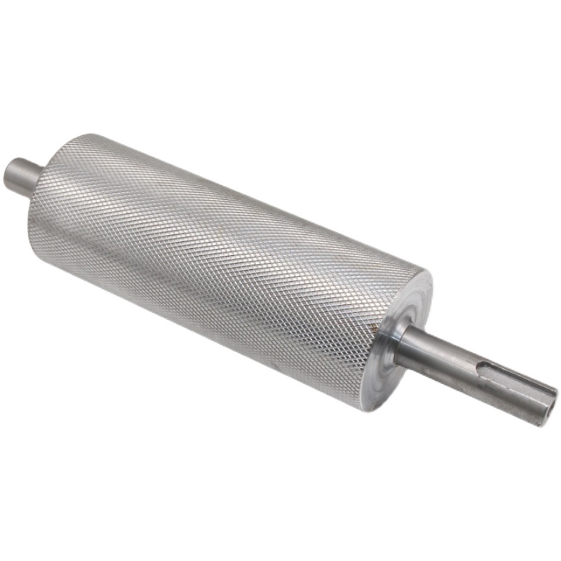 无动力托辊流水线不锈钢托辊滚筒传送带滚轮50Qmm滚轴主动从动辊