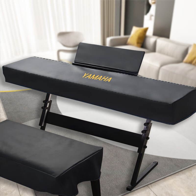 升级款科技布防g水加厚电钢琴防尘罩88键P-48/P-125电子钢琴盖布