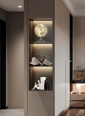 现代简约人物书档书靠摆件轻奢高级感办公室客厅桌面装饰品书架