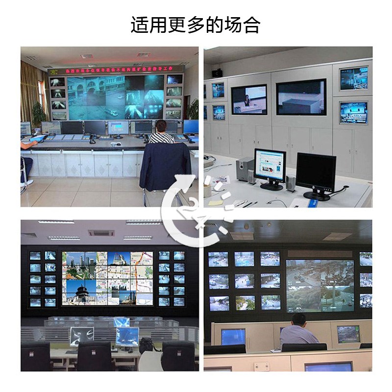 华彩32/42h/55寸监控显示器防爆高亮液晶监视器监控显示屏高清挂