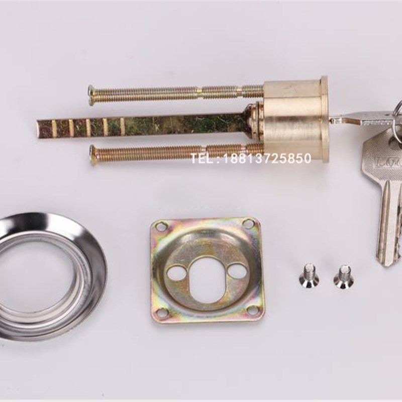 双头带反锁 单头按钮 12V单元门电A控锁 1073 铁门锁 楼宇对讲门