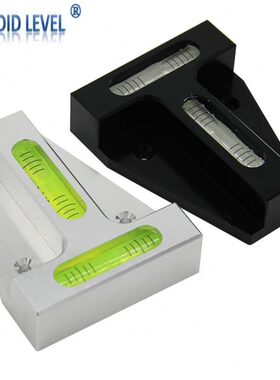 磁性T型水平仪水平泡7018高精度水准仪迷你水准器全金属水平气泡