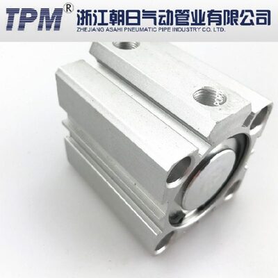 TPM朝日气动TSDA50X50-B-S带磁外牙SDA50X20薄型气缸方形SDA50X10
