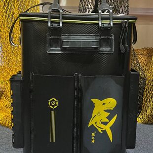 瑞之源多功能渔具包活鱼桶鱼桶钓鱼桶加厚鱼护桶硬壳装鱼桶钓椅桶