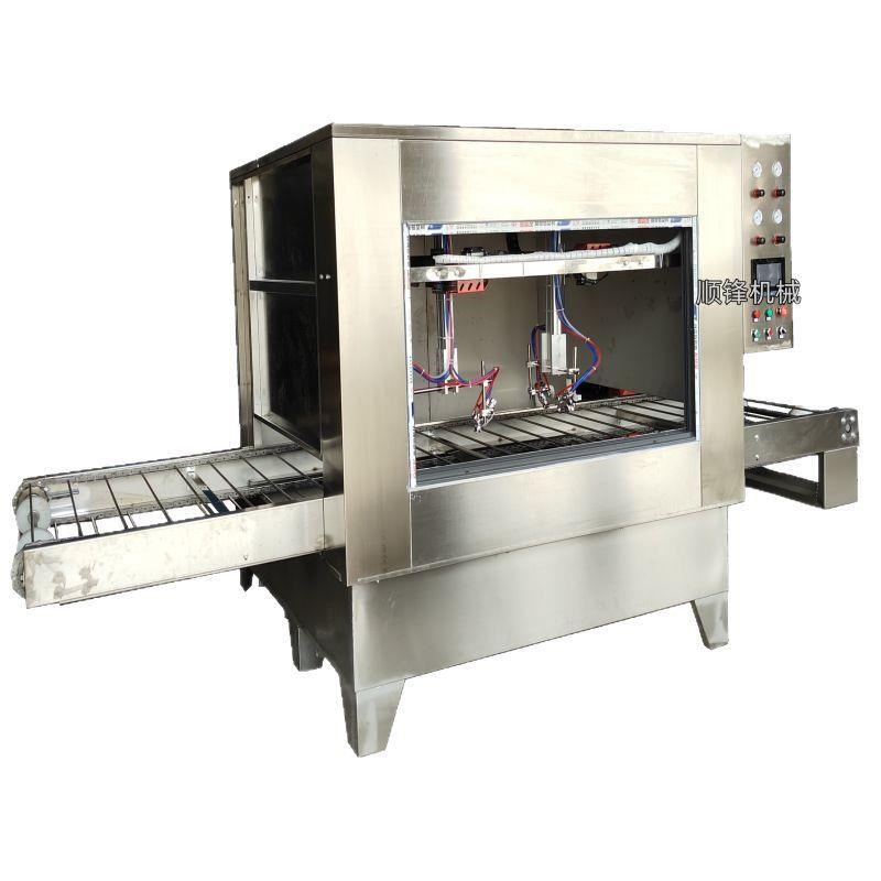 自动喷涂机产品在线往覆喷涂机胶水光油喷涂线自动流水线喷油设备