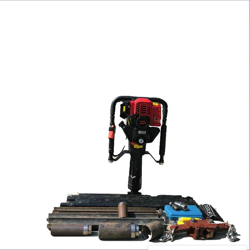 方便使用轻便 冲击式钻机ZT-20Q地表土壤沙土完整取样勘探钻机