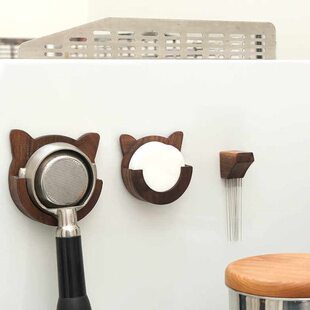 咖啡过滤纸收纳磁吸壁挂收纳515358mm过滤纸二次分水网收纳猫可爱