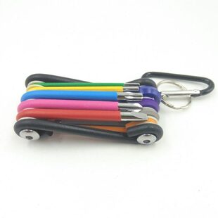 自行车折叠组合维修工具内六角六方T25碟片螺丝拆卸安装便携CRV