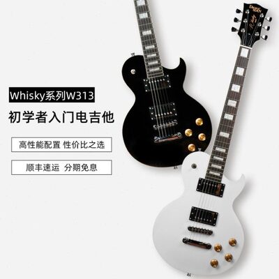 戴尼森W313电吉他初学者套入门装摇滚演出学生成人带音箱电吉他