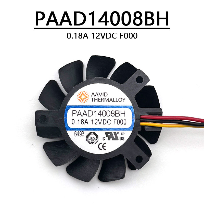 适用于AAVID PAAD14008BH 直径3.7cm 孔距3*3*2.3cm 散热风扇