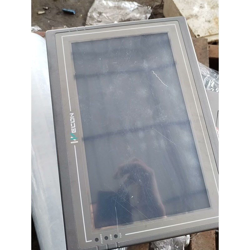 维控触摸屏PI3102HE带网口10寸触摸屏还有膜,口罩机拆