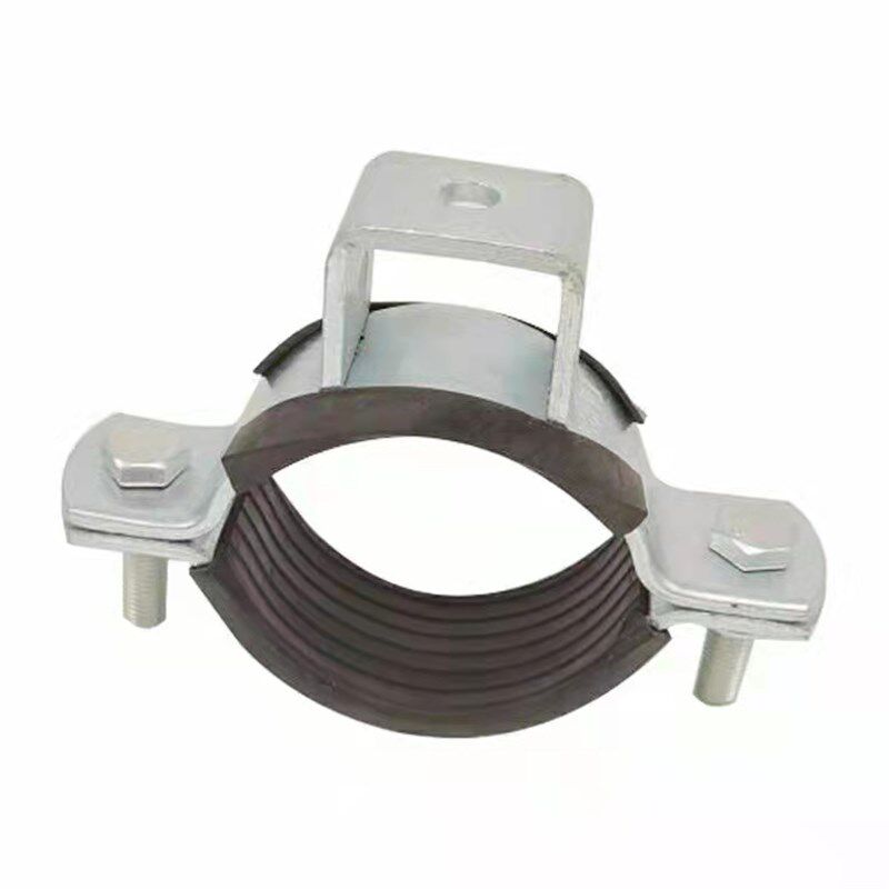 重型双立管卡固定器镀锌O型管束O型抱箍镀锌消防排水管道管夹加厚