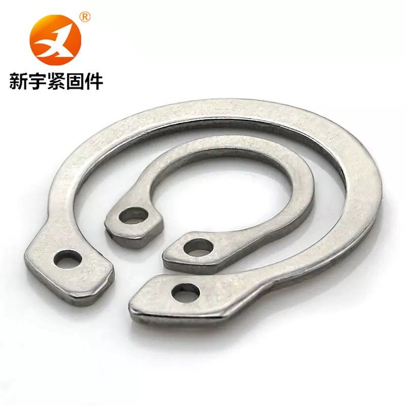 304不锈钢轴用挡圈外卡簧轴挡GB894.1轴卡C型卡环A型轴用弹性挡圈