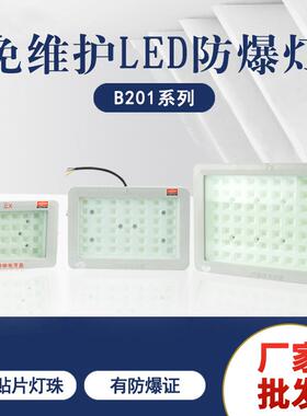 矿用防爆投光灯LED化工厂加油站仓库防爆照明灯吸顶灯防水尘高亮