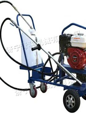 反冲式校园沥青洒布机手推式沥青摊铺机乳化沥青汽油喷洒机