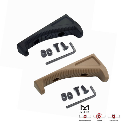 软弹玩具AFG尼龙阻手器MLOK系统MI导轨MK8零配件ARP9装饰精击SLR