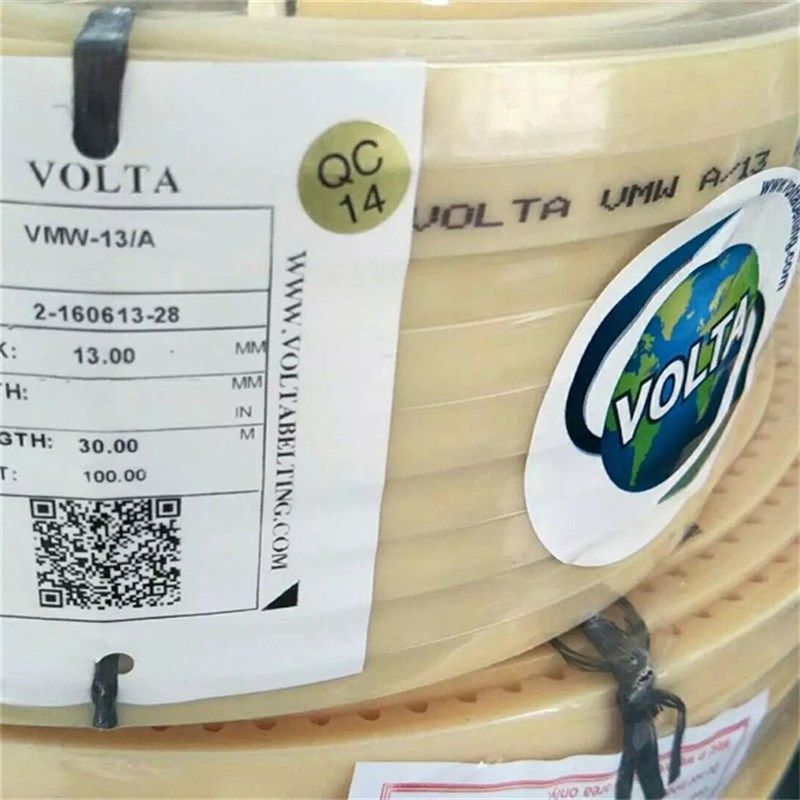 VOLTA输送带PU传送带易洁带耐切割输送带VOLTA圆带沃塔三角带