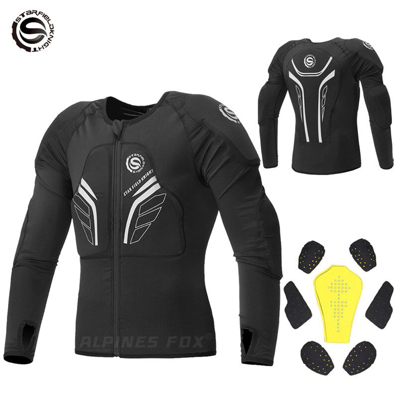 摩托车骑行护甲衣男机车越野赛车护具盔甲运动透气排汗防摔软甲服