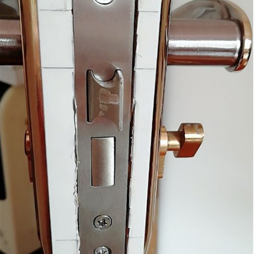 室内门木门房门配件小50房门锁锁舌卧室门锁老门锁体大50 58锁体