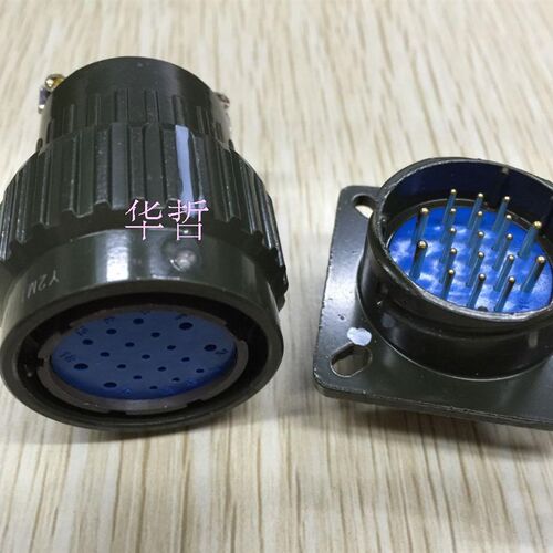 YP28-19芯 Y2M-19TK Y2M-19芯 快速式航空插头 开孔28MM