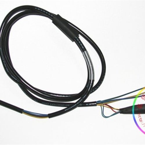 电动三轮车专用加长1.5米350W电机线铁氟龙耐高温电机专用八芯线