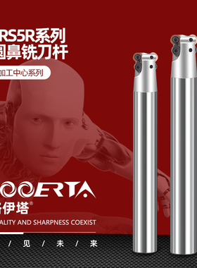 络伊塔TRS5R数控圆鼻铣刀杆35-40加硬刀杆RDMT10T3开粗抗震铣刀杆
