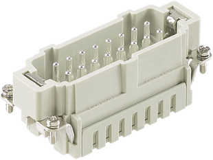 16芯16针HAN HARTING 16EES 16A 09330162672 500V 浩亭哈丁