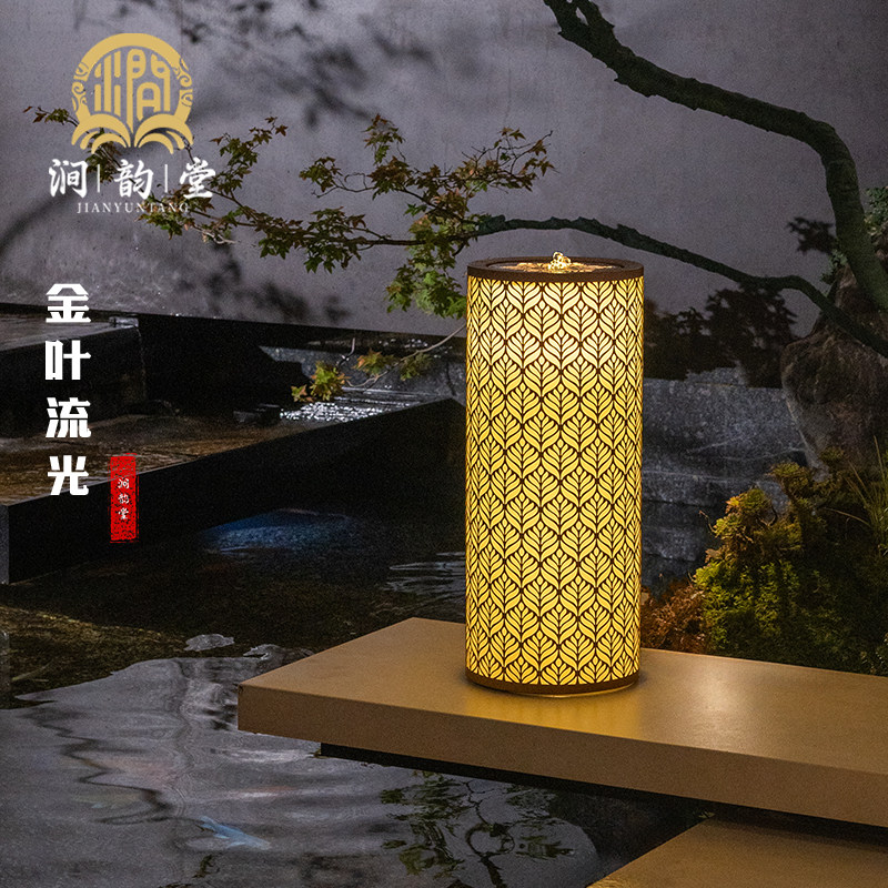 现代阳台流水摆件循环水庭院喷泉造景装饰乔迁送礼水景别墅园林景