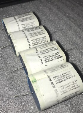二手 拆机美国AEROVOX APC4.7UF 250V AC 薄膜电容乳白色分频电容