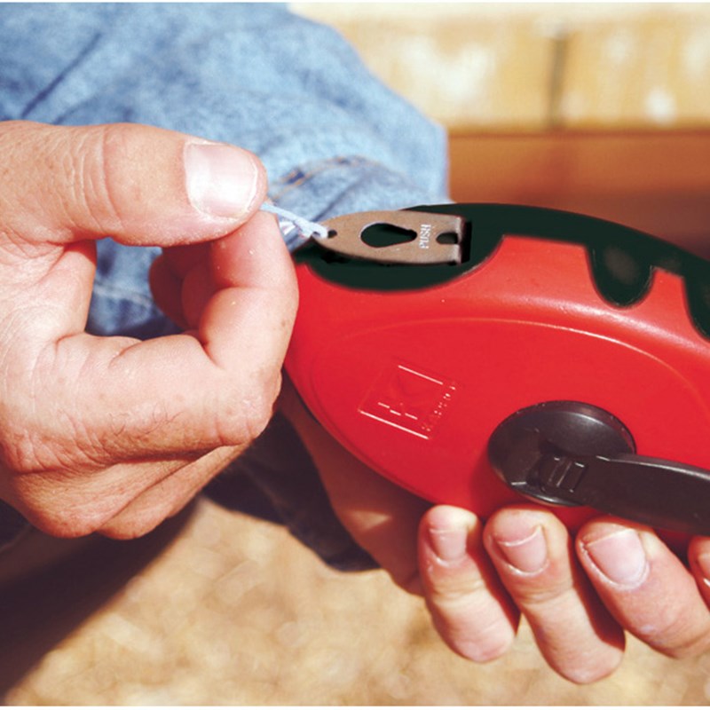 以色列KAPRO墨斗划线器木工专用粉斗弹线神器粉线盒30m工地放线