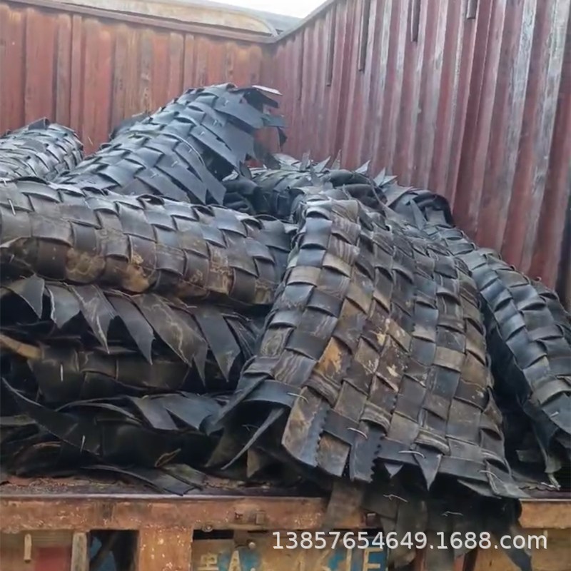 轮胎皮隧道帘炮垫开山网工程炮网爆破防护炮被规格齐全免开票