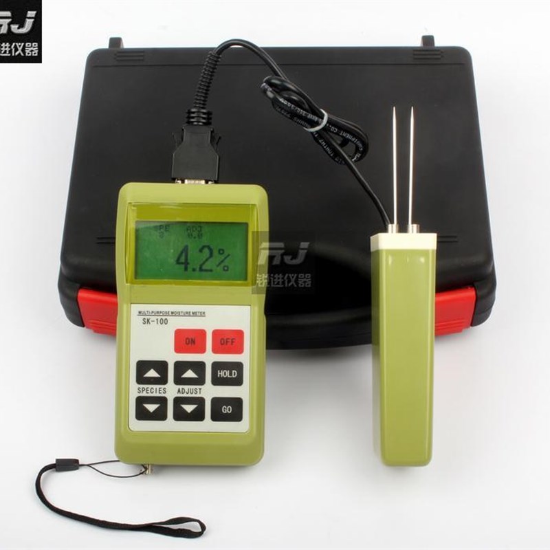 【 纺织原料水分 测定仪/水份仪/布匹 皮革水分仪 SK-100