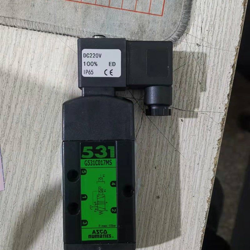 ASCO电磁阀G531C017MS线圈DC220V   ASCO电磁阀531系列线圈220VDC
