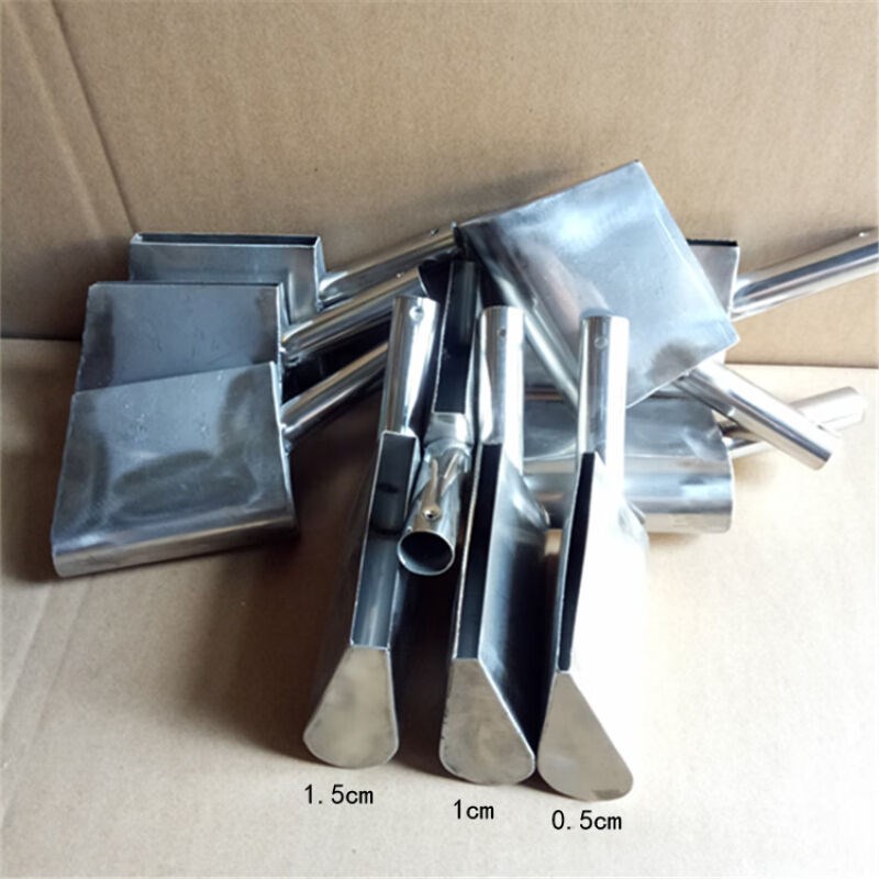 厂家直供实验室矿浆扁口取样勺5mm10mm15mm鸭嘴巴液体取样器口宽