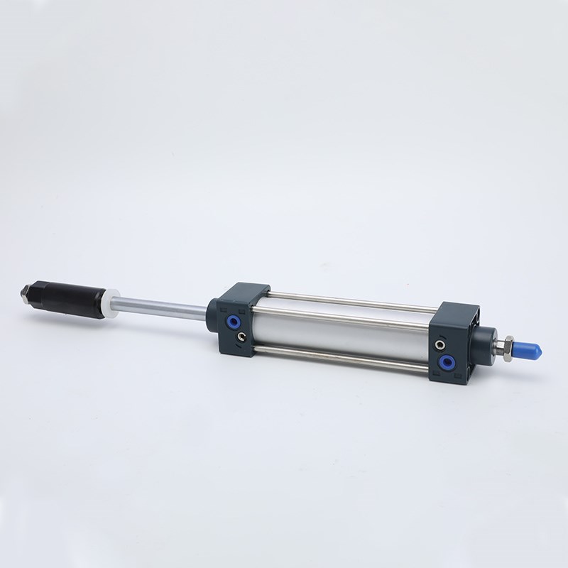SCJ可调气缸63/80x100x150x200x250-50-75气动压机伸出Z调节一体