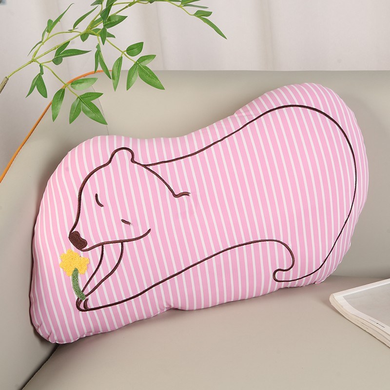 凉感抱枕客厅沙发靠枕夏季办公室靠垫午睡枕