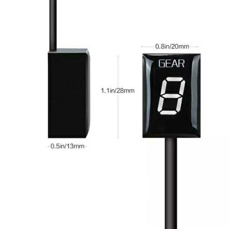 适用husqvarna档位显示器档显防水档位摩托车改装配件