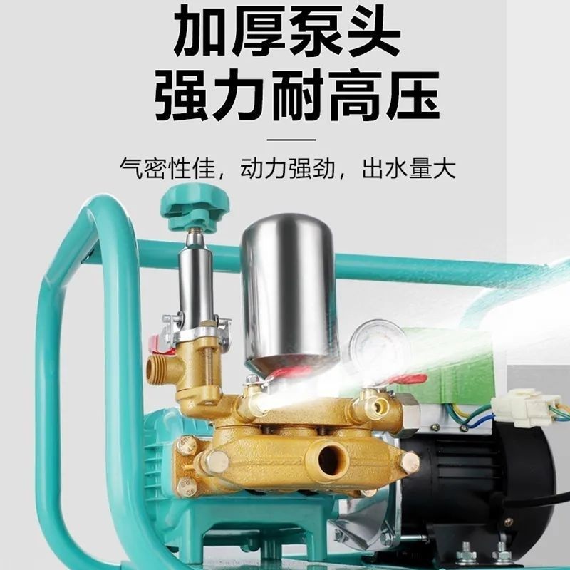 48V60V72V直流电动车打药机高压遥控电动喷雾器园林打药机雾化器