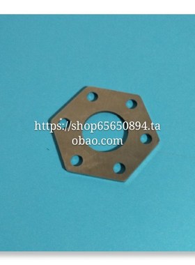 线切割配件    阿奇机慢走丝不锈刚6孔垫片   编号24.54.415 现货