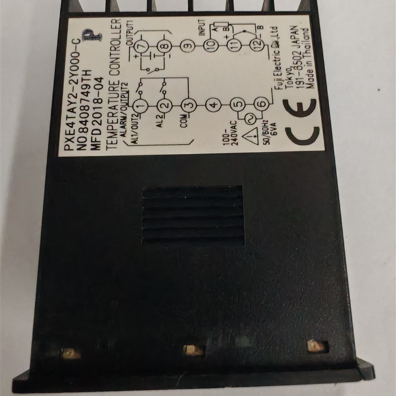 日本富士 Fe FUJI温控表 PXE-4 PXE4TAY2 PXE4TAY2-2Y000-C 二手