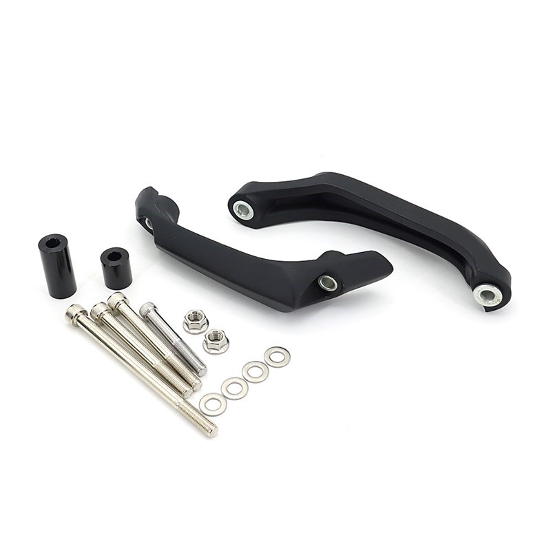 适用凯旋765R 改装765RS发动机防摔胶 油箱贴纸 方向阻尼器前挡风