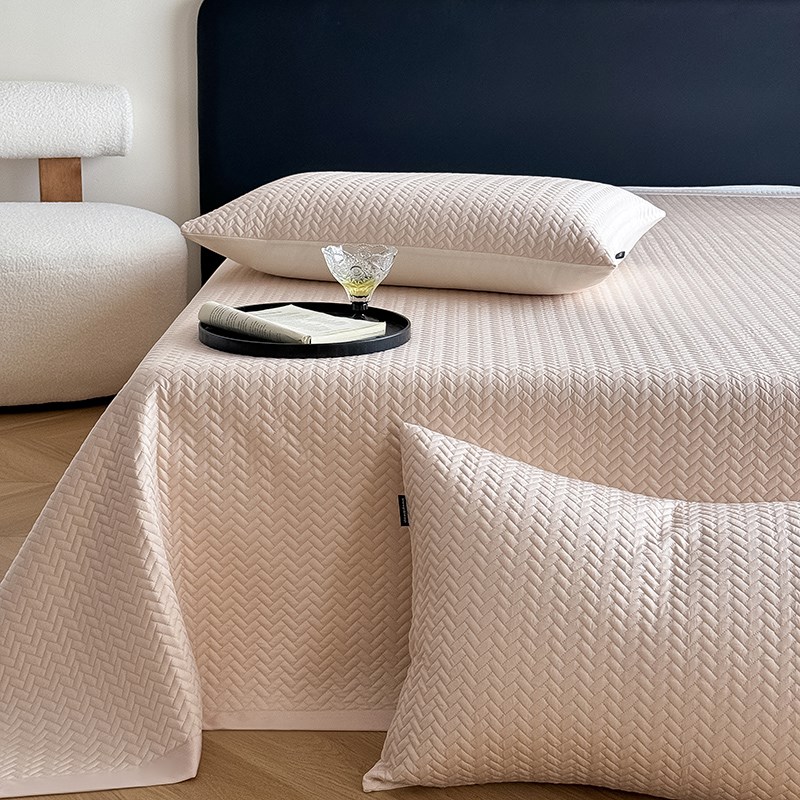 A类母婴莱赛尔天丝软席凉感冰丝席床盖款三件套可水洗裸睡冰丝席